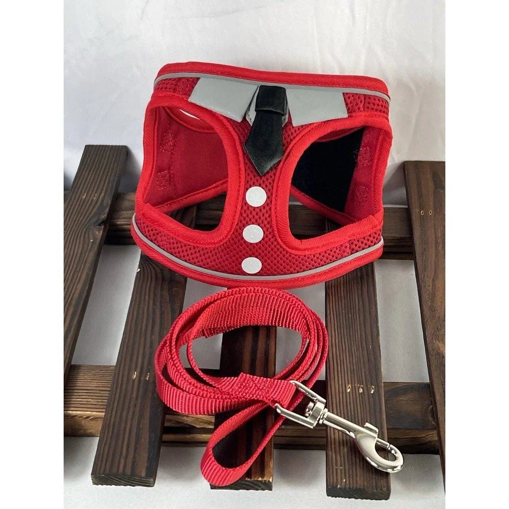 Cat Harness and Leash Set for Walking‎ Escape Proof, Soft Adjustable SMALL
